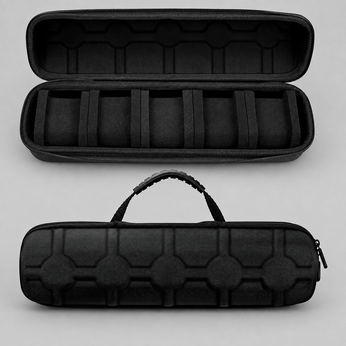 5-Watch Hard Travel Storage Case - packaging