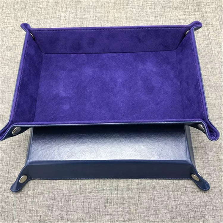 Vegan Leather Valet Tray with Watch Stand - lifestyle view