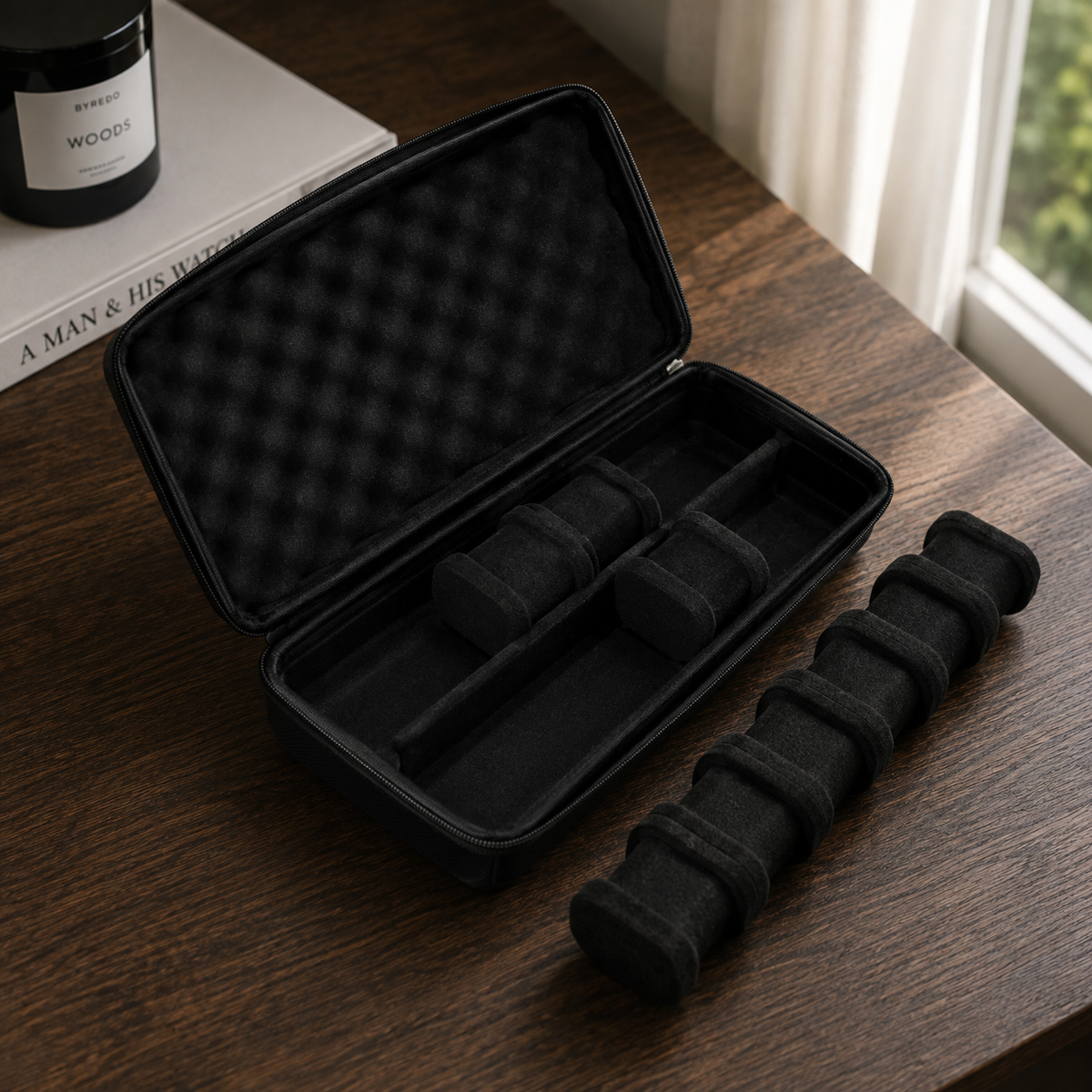 10-Watch Hard Travel Storage Case - product view