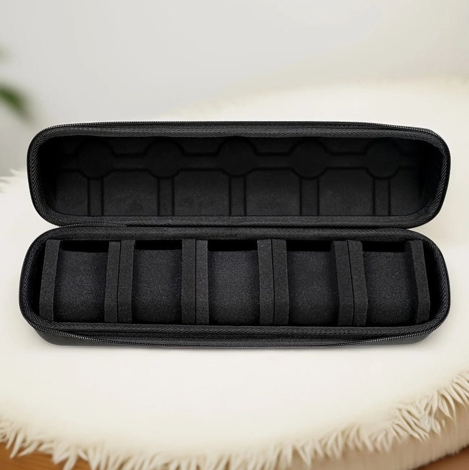 5-Watch Hard Travel Storage Case - dimensions and specifications