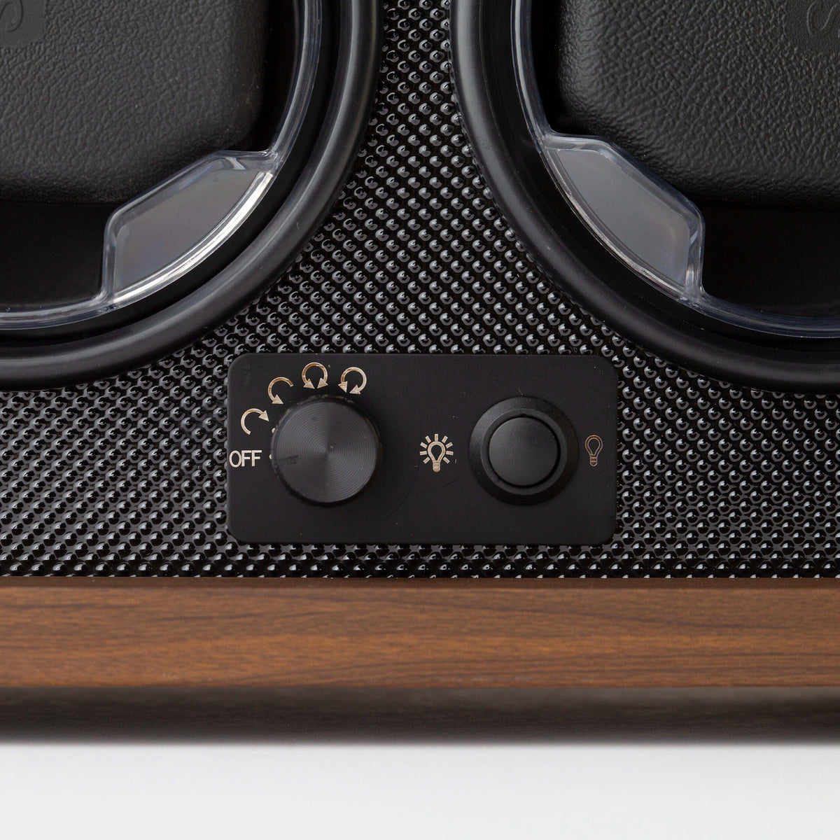 Dual Automatic Watch Winder - 5 Rotation Modes & LED - dimensions and specifications