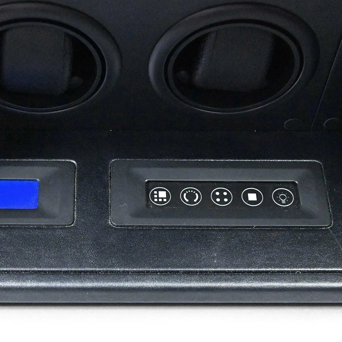 4-Watch Safe Winder - LCD Touchscreen & Secure Locking - secure locking detail